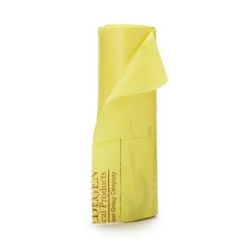 McKesson Biohazard Yellow Laundry Bag