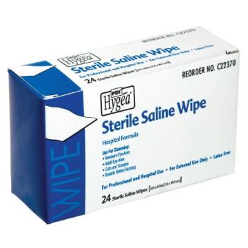 Sterile Saline Wipe