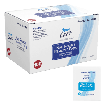 Dynarex Nail Polish Remover Pad