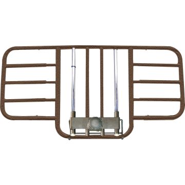 Drive Bed Rail Half Length Tool Free Adjustable Width with Brown Vein Finish