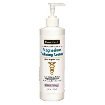 16-ounce Magnesium Calming Cream pump bottle