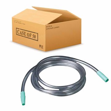 Case of 50 pieces of tubing