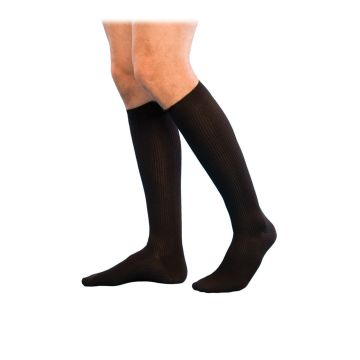 Sigvaris 186C Casual Cotton Men's Knee High Compression Socks CLOSED TOE 15-20mmHg