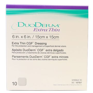 ConvaTec DuoDERM 187957 Extra Thin Square