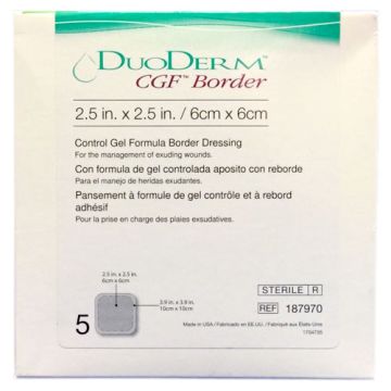 ConvaTec DuoDERM 187970 CGF Border Square