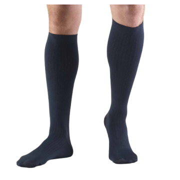 TRUFORM Men's Dress Knee High Socks 8-15 mmHg