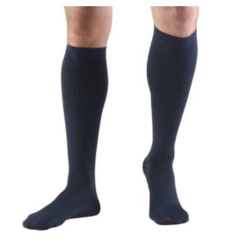 TRUFORM Men's 15-20 mmHg Dress Knee High Socks  