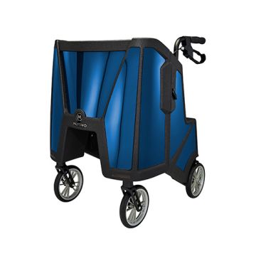 Midnight Blue Upright Rollator Walker