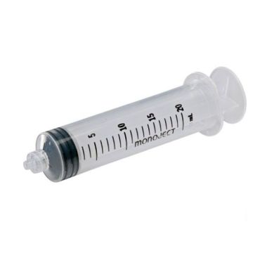 20 mL Syringe Luer Lock Tip - Rigid Pack