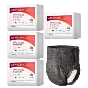 Black, X-Large, Waist Size 48 to 66 Inches (122-168 cm)