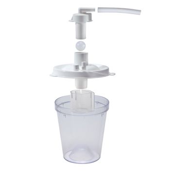 DeVilbiss 7305D-632 Disposable Collection Cup 800cc Kit