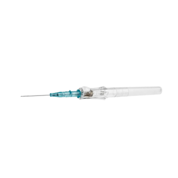 22 Gauge x 1 Inch, Blue, Non-Winged (Non Blood Control)