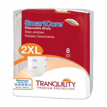 XX-Large, 60 to 80 Inch Waist/Hip, White, 34 Ounce Capacity