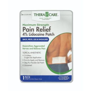 TheraCare Pain Relief 4% Lidocaine Patch - Maximum Strength