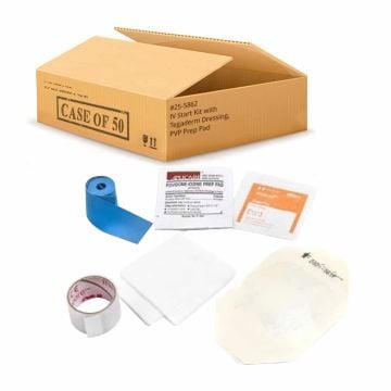 IV Start Kit with Tegaderm Dressing, PVP Prep Pad