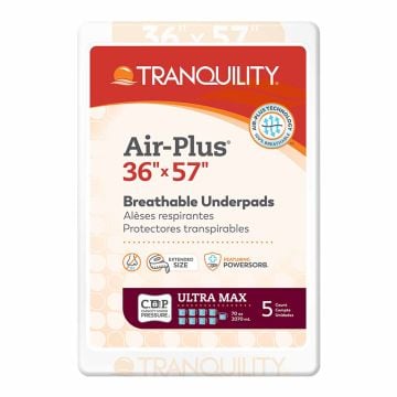 Tranquility AIR-Plus Breathable Underpads