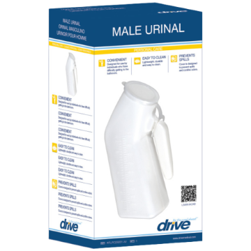 Drive Male Plastic Urinal Graduated