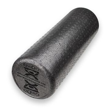 Black Composite Foam Roller, 6 x 18 Inch