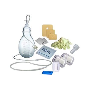1000 mL Vacuum Bottle Drainage Kit - Each
