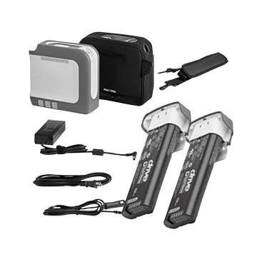 Concentrator w/ TWO Batteries, AC/DC Adapters, Carry Bag, Carry Strap - 5 Year Warranty
