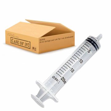 20 mL Syringe Slip Tip 1 mL Graduated