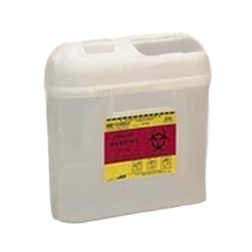 5.4 Quart Pearl BD Sharps Container Side Entry 305425