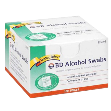 BD Isopropyl Alcohol Swabs