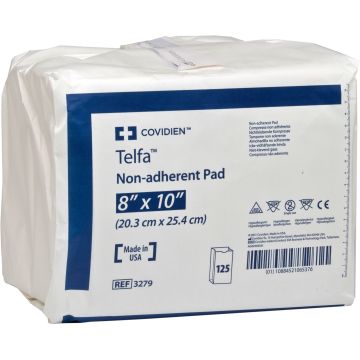 TELFA Ouchless 3279 | 8 x 10 Inch Non Adherent Pad by Covidien
