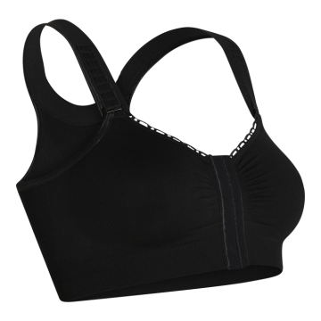 Alice Small, Black, Compression Level 4, Hook and Eye Closure
