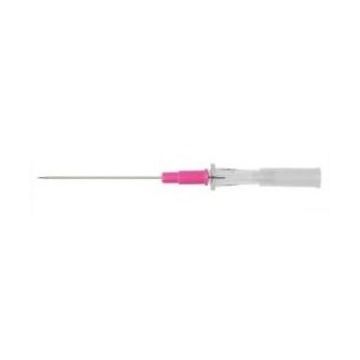 Peripheral Venous Catheter, Pink, 20 Gauge x 1.88 Inch