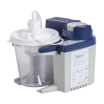 Vacu-Aide Unit with LITHIUM-ION Battery, Disposable Container, Internal Filter, and Carry Bag