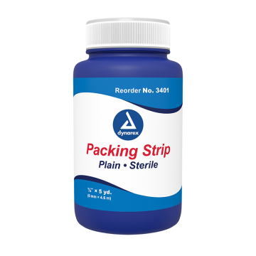 Dynarex Sterile Packing Strip Plain