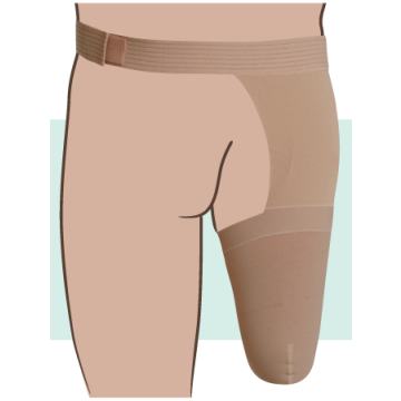 Juzo Dynamic Dynamic Above the Knee Stump Shrinker with Hip Attachment 20-30 mmHg