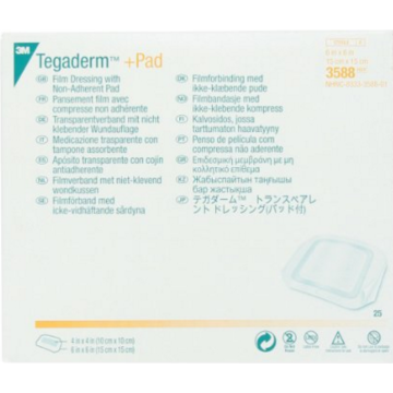 3M 3588 Tegaderm +Pad 6 x 6 Dressing