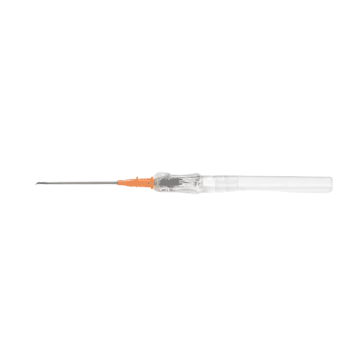 14 Gauge x 1.77 Inch, Orange, Non-Winged (Non Blood Control)