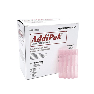 ADDIPAK Sterile Sodium Cholride Unit Dose Saline Solution 3mL pack of 100