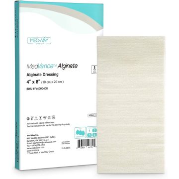 4 x 8 Inch Alginate Dressing