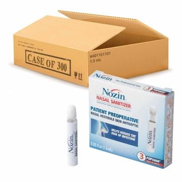 Nozin Nasal Sanitizer Popswab Antiseptic Ampules - 1.5ml
