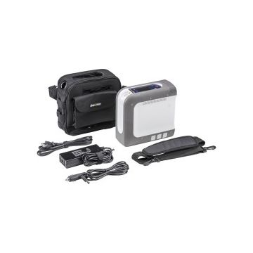 Drive Medical 125D-BT-XB iGo2 Portable Oxygen Concentrator with Two Batteries