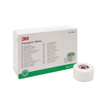 3M Transpore White Dressing Tape - 1534-1