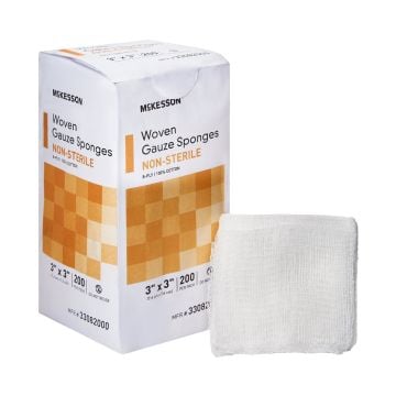 Medi-Pak 3 x 3 Inch Gauze Sponges 8 Ply - 33082000