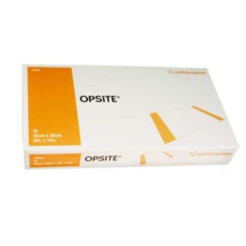 OpSite 4 x 11 Inch Transparent Adhesive Film Dressing 4542