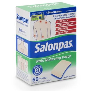 2.83 x 1.81 Inch (7.2 cm x 4.6 cm) - 60 patches