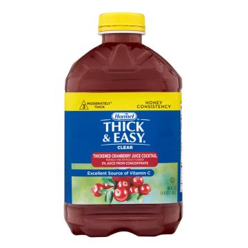 48 Ounce, Cranberry Beverage - Honey Consistency