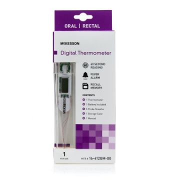 Digital Stick Thermometer with Fever Alert
