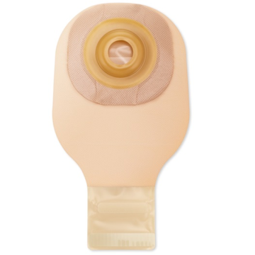 Premier One-Piece Drainable Ostomy Pouch with Soft Convex Flextend Barrier, Viewing Option, Lock 'n Roll Microseal Closure, Tape, Filter
