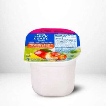 4 Ounce, Sugar-Free Peach Mango Beverage - Nectar Consistency