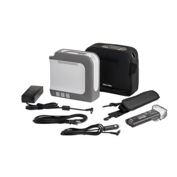 iGo2 Portable Oxygen Concentrator and accessories