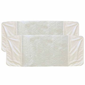 36 x 54 Inch (Full), with Tuckable Sides - White
