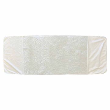 36 x 60 Inch (Queen), with Tuckable Sides - White